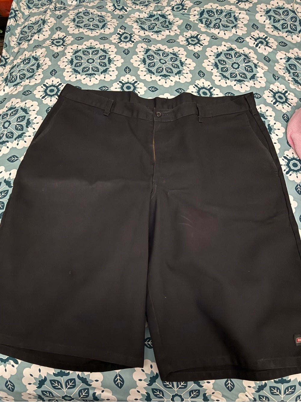 Dickies Black Men's Flat-Front Work Shorts